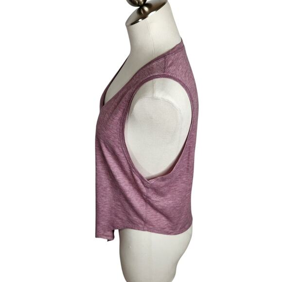 Lululemon Knot Gonna Fly Tank Women's Heathered Figue - Picture 7 of 7